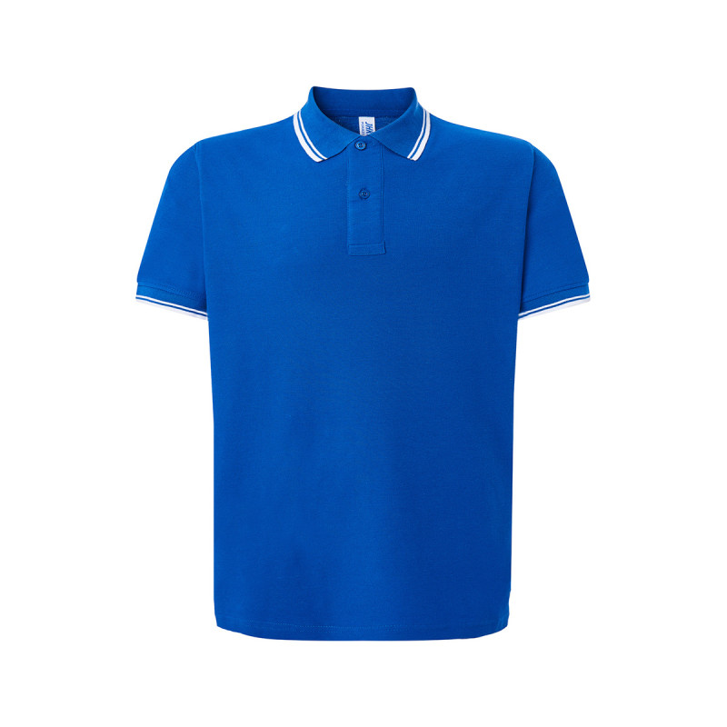 Polo uomo manica corta regular contrast
