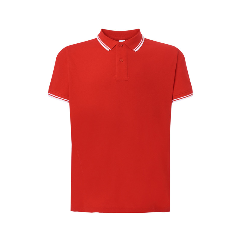 Polo uomo manica corta regular contrast