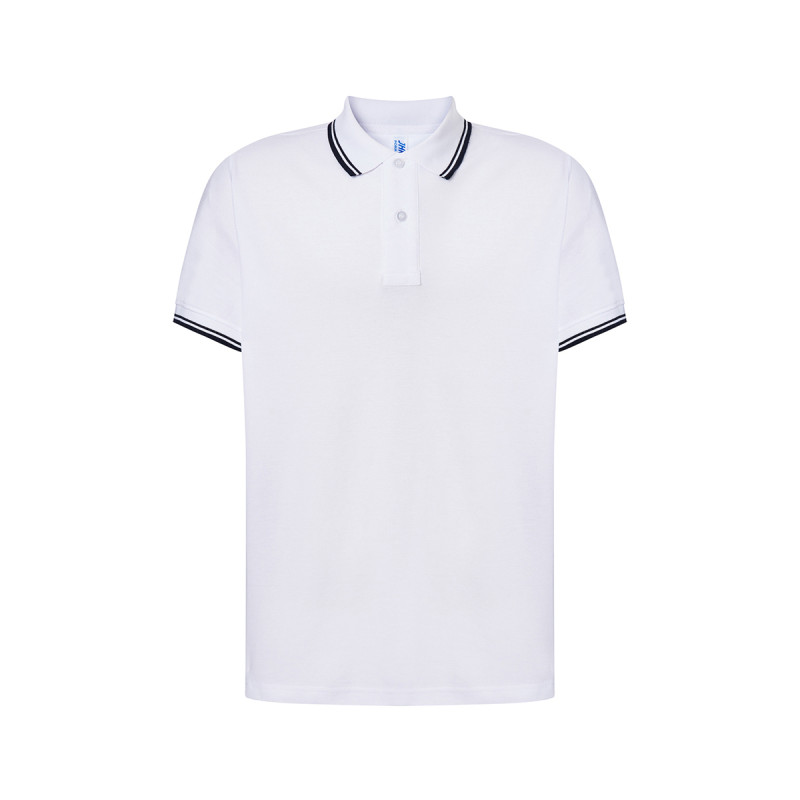 Polo uomo manica corta regular contrast