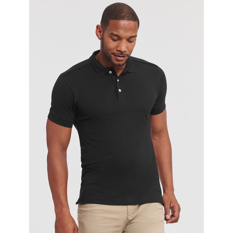 Polo uomo manica corta stretch