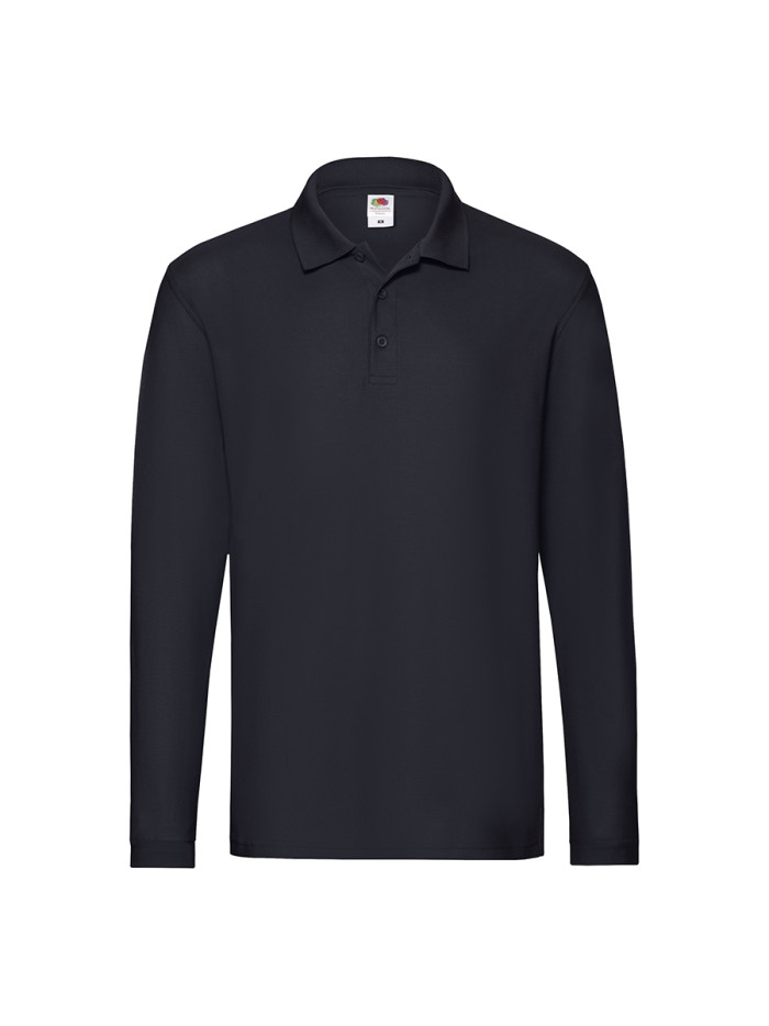 Polo uomo manica lunga premium