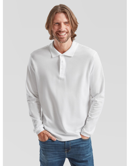 Polo uomo manica lunga premium