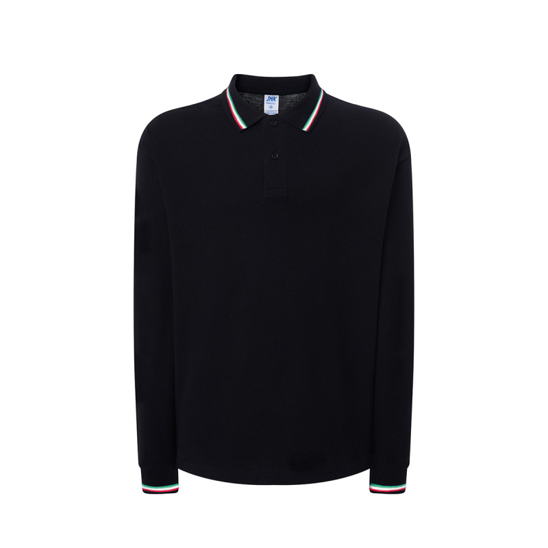 Polo uomo manica lunga regular italia