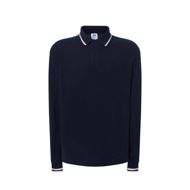 Polo uomo manica lunga regular italia