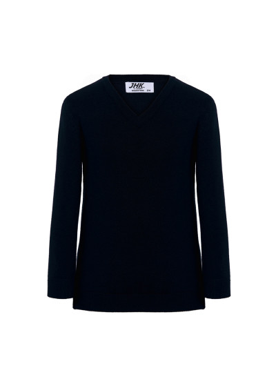 Pullover bambino collo a v
