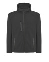 Softshell uomo con cappuccio