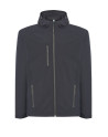 Softshell uomo con cappuccio