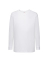 T-shirt bambino manica lunga valueweight
