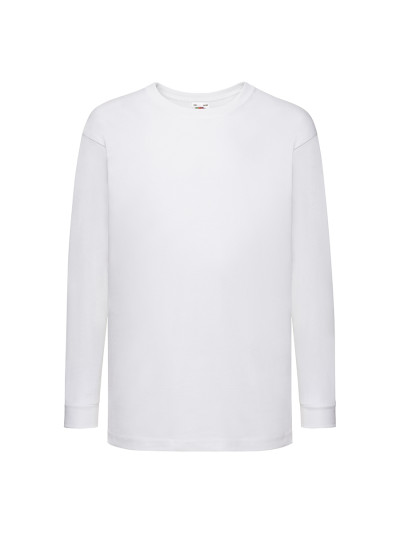 T-shirt bambino manica lunga valueweight
