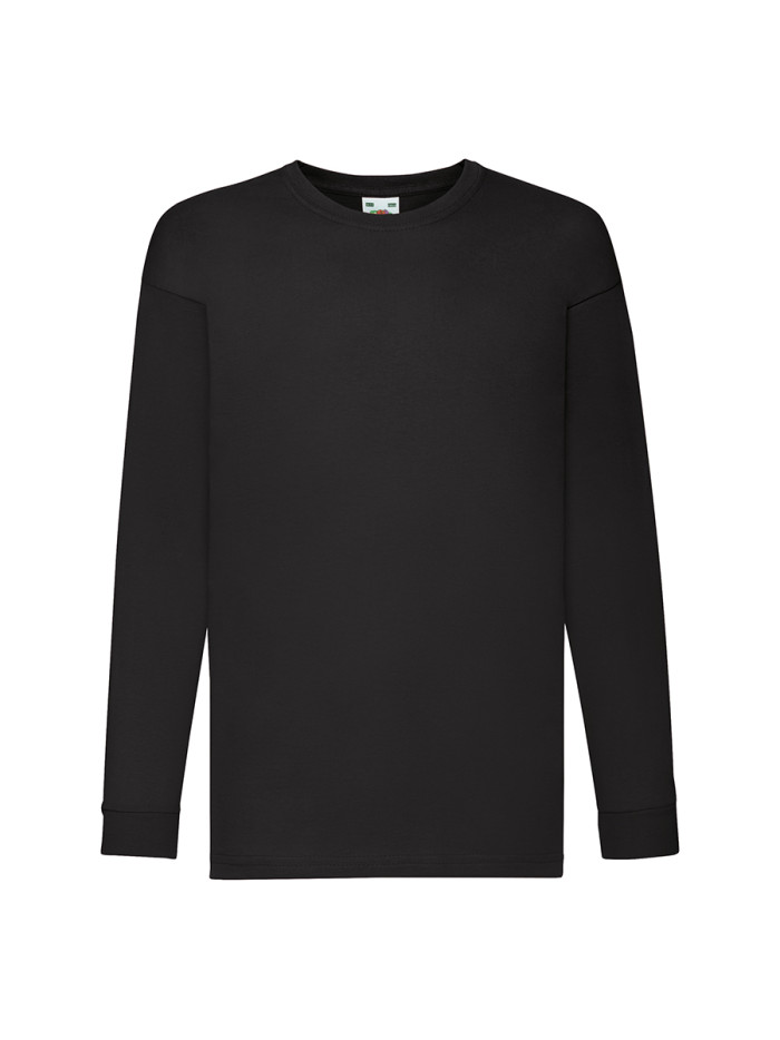 T-shirt bambino manica lunga valueweight