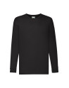 T-shirt bambino manica lunga valueweight