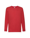 T-shirt bambino manica lunga valueweight