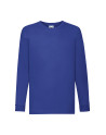 T-shirt bambino manica lunga valueweight