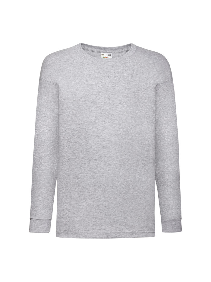 T-shirt bambino manica lunga valueweight