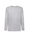 T-shirt bambino manica lunga valueweight