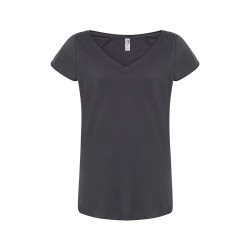 T-shirt donna manica corta collo a v urban sea