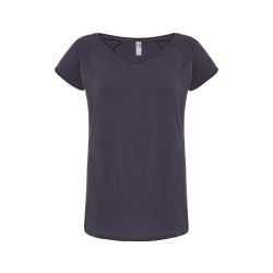 T-shirt donna manica corta collo a v urban sea