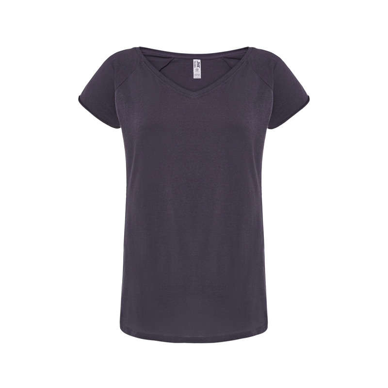 T-shirt donna manica corta collo a v urban sea