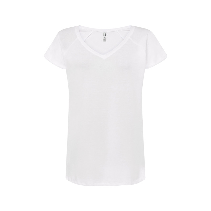 T-shirt donna manica corta collo a v urban sea