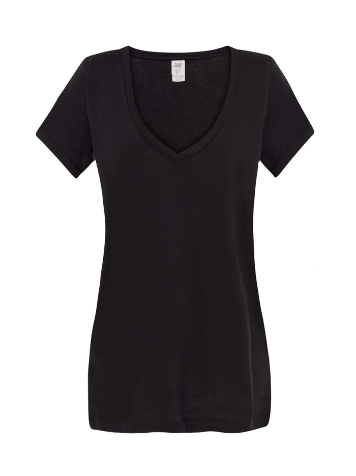 T-shirt donna manica corta collo a v urban tenerife