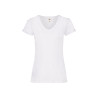 T-shirt donna manica corta collo a v valueweight