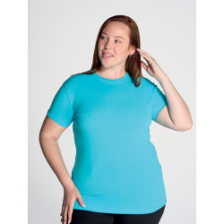 T-shirt donna manica corta curves