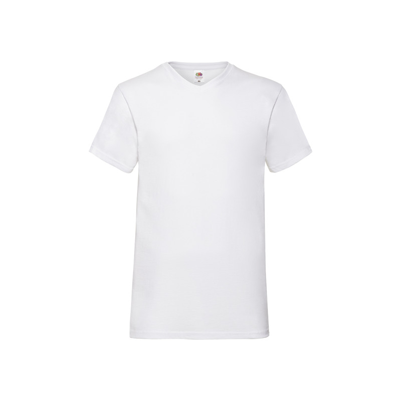 T-shirt uomo manica corta collo a v valueweight