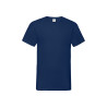 T-shirt uomo manica corta collo a v valueweight