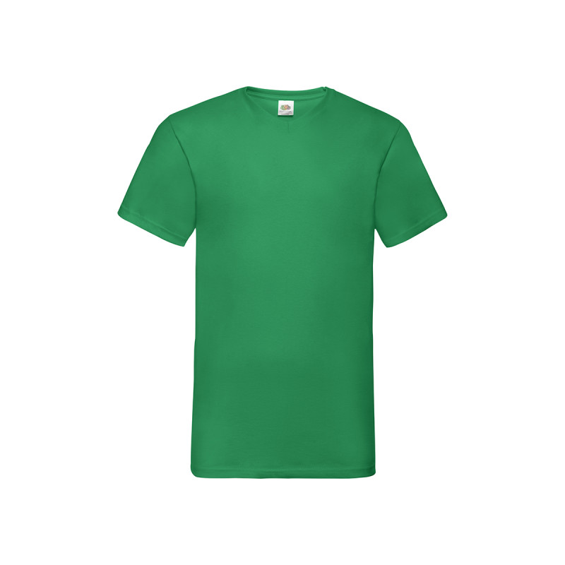 T-shirt uomo manica corta collo a v valueweight