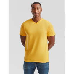 T-shirt uomo manica corta collo a v valueweight