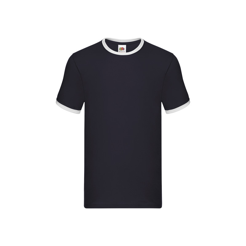 T-shirt uomo manica corta valueweight ringer