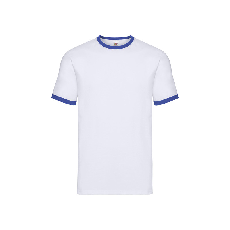 T-shirt uomo manica corta valueweight ringer