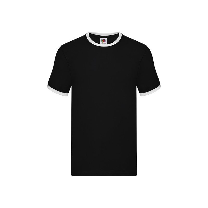 T-shirt uomo manica corta valueweight ringer