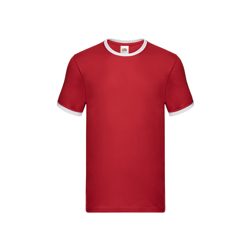 T-shirt uomo manica corta valueweight ringer