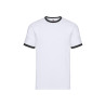 T-shirt uomo manica corta valueweight ringer