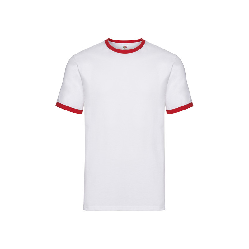 T-shirt uomo manica corta valueweight ringer