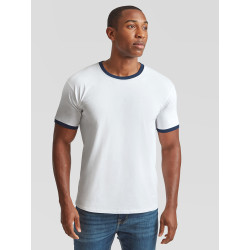 T-shirt uomo manica corta valueweight ringer