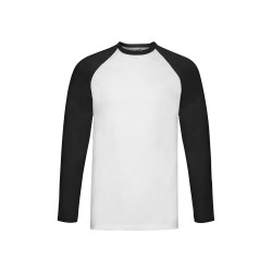 T-shirt uomo manica lunga valueweight baseball