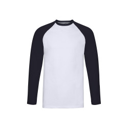T-shirt uomo manica lunga valueweight baseball