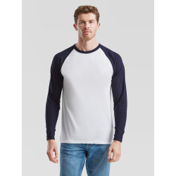 T-shirt uomo manica lunga valueweight baseball